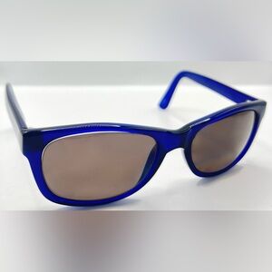 Aztec AZ3005 Blue Oval Sunglasses Frames Only